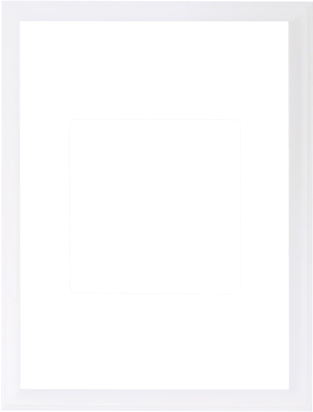  артикул FD01611WH название Рамка одинарная прямоугольная, цвет Белый, New Marco, Fede
