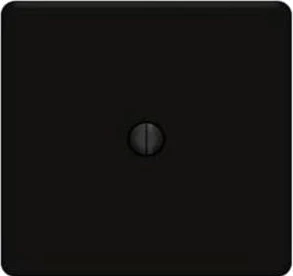  артикул FD03110-M название Поворотный выключатель (аналог 1-кл.), цвет Черный, Fede