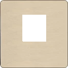  артикул FD04317BB-M-FD-T6-M название Компьютерная одинарная розетка кат.5е, цвет Латунь Тертая/черный, FEDE