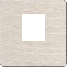  артикул FD04317BN-M-FD-T6-M название Компьютерная одинарная розетка кат.5е, цвет Никель Тертый/черный, FEDE