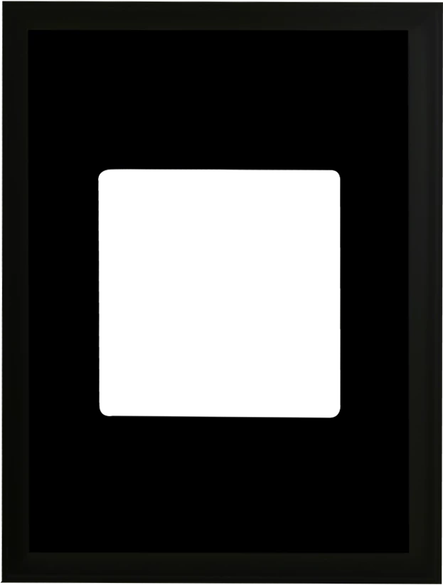  артикул FD01611BK название FEDE New Marco Рамка 1-ая Прямоугольная Черный Black