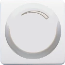  артикул FD16438 название Светорегулятор поворотно-нажимной 400Вт (лампы накал. и эл.трансф.), цвет Белый, Fede