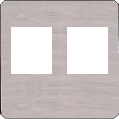  артикул FD04318BG-M-FD-T6-M-FD-T6-M название Компьютерная двойная розетка кат.5е, цвет Графит Тертый/черный, FEDE