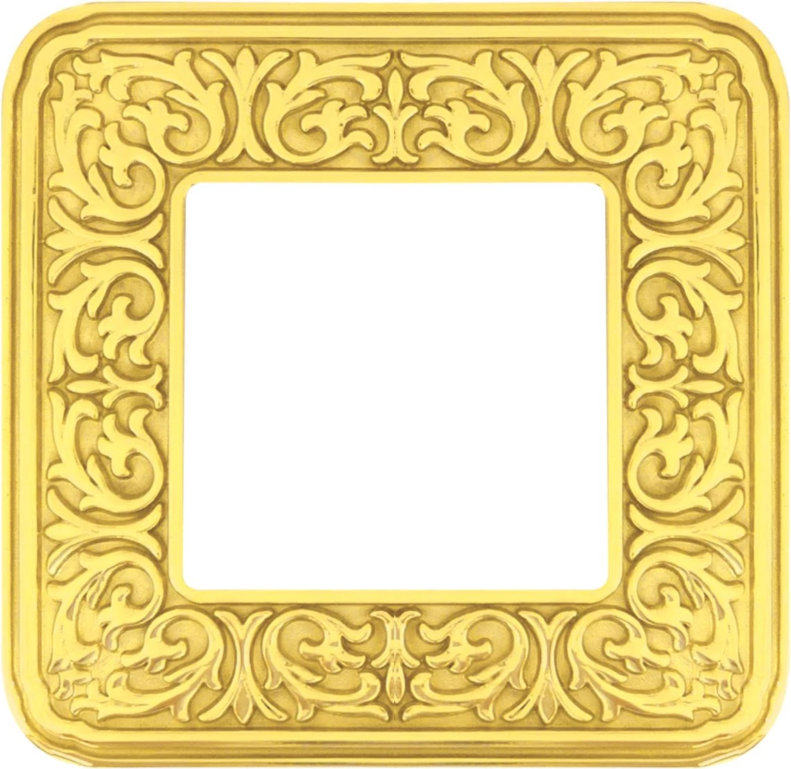  артикул FD01371OB название Рамка одинарная, цвет Светлое золото, Emporio, Fede